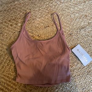 Athleta NWT Karma Twist Back Cami in Palermo Pink Size Small